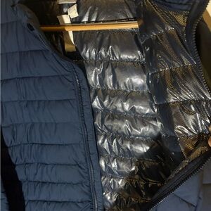 Men's Blue Quilted Columbia Jacket